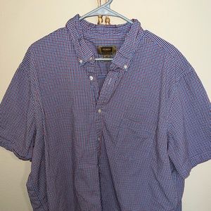 Men’s short sleeve button down shirt. 2xlt